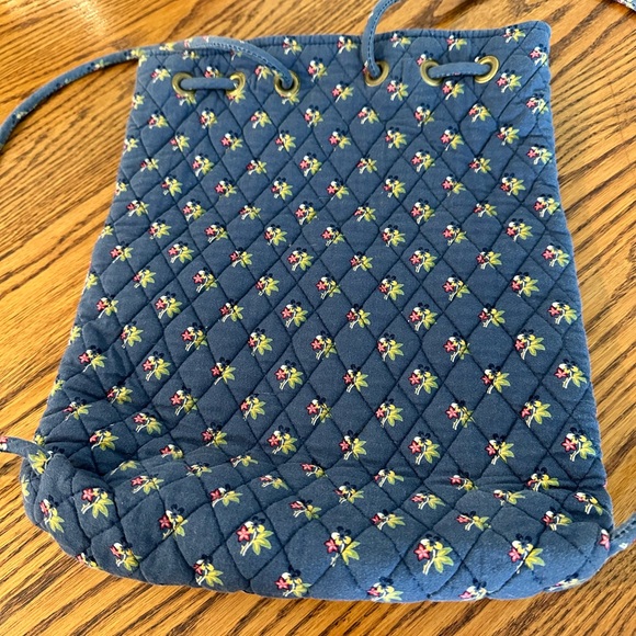 Vintage Vera Bradley draw string backpack. Emily design. - Picture 3 of 5